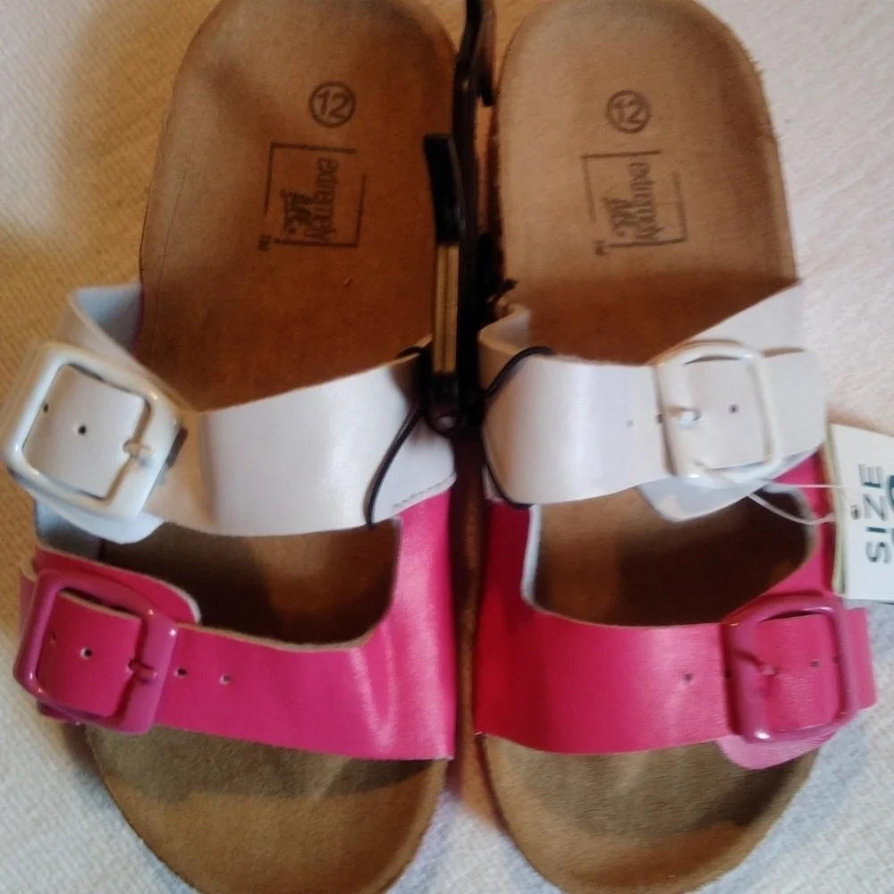 Brand new youth girls sandals size 12